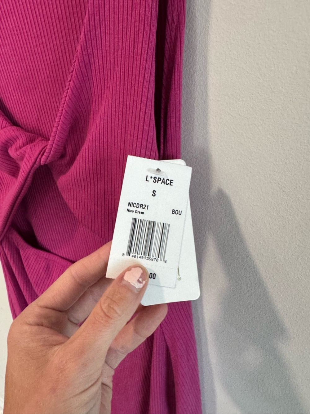 l*space Nico Midi Dress in Bougainevillea Pink - Picture 8 of 14